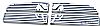 Dodge Charger  2005-2010 Polished Main Upper Symbolic Grille