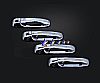 2002-2008  Dodge Ram 1500/2500/Hd (w/ Passenger Side Keyhole) Chrome Door Handles