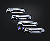 2005-2010  Dodge Dakota  (w/o Passenger Side Keyhole) Chrome Door Handles