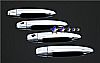 2005-2010  Toyota Tacoma 4 Door (w/ Passenger Side Keyhole) Chrome Door Handles