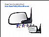 Gmc Sierra 1999-2002  Power/Heated/Chrome Right Side Towing Mirror