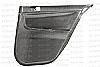 Mitsubishi Lancer Evo X 2008-2010 Carbon Fiber Door Panels (rear) 