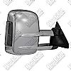 Chevrolet Full Size Pickup  1988-1998 Chrome Manual Towing Mirrors