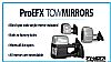 Dodge Ram 1500 2002-2008 Chrome Manual Towing Mirrors