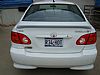 Toyota Corolla 2003-2008 Lip Style Primed Spoiler
