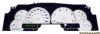 Ford Super Duty 2003-2004 F250 / F350 White / Green Night Performance Dash Gauges