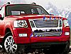 Ford Explorer Sport Trac  2007-2010 Polished Lower Bumper Stainless Steel Billet Grille