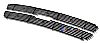 1997-1998 Ford Super Duty F-250 Light Polished Aluminum Billet Grille - Main Upper