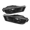 Bmw 7 Series 1995-2001 E38 Black Crystal Fog Lights  - (no Switch)