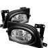 Honda Civic 2006-2007 4dr Clear Fog Lights 