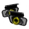 Chevrolet Avalanche 2002-2006  Yellow Halo Projector Fog Lights  -  (w/o Body Cladding)