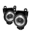 Gmc Sierra 1999-2006  Clear  Halo Projector Fog Lights 