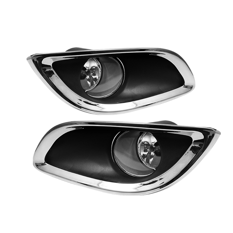 2013 Nissan ALTIMA Post mount spotlight -Chrome 6 inch Driver side WITH install kit 100W Halogen 
