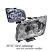 Ford Mustang 2005-2007  Chrome W/ Halo Projector Headlights