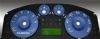 Ford Fusion 2006-2009  Blue / Green Night Performance Dash Gauges