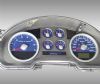 Ford F150 2004-2006 Fx4 Only Blue / Green Night Performance Dash Gauges