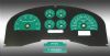 Ford F150 2007-2008 Fx4 And Fx2 Green / Green Night Performance Dash Gauges
