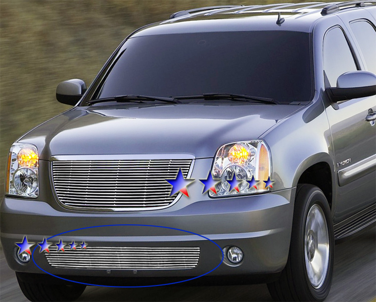 2007 Gmc yukon billet bumper grill
