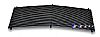 Gmc Suburban  1994-1999 Black Powder Coated Main Upper Aluminum Billet Grille