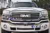 Gmc Sierra 3500 2007-2007 Polished Main Upper Stainless Steel Billet Grille