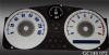 Chevrolet Cobalt 2005-2009  Silver / Blue Night Performance Dash Gauges