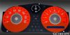 Chevrolet Cobalt 2005-2009  Orange / Orange Night Performance Dash Gauges