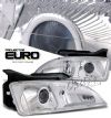 Chevrolet Cavalier 1995-1999  Chrome Housing W/ Corner Projector Headlights