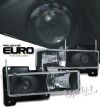 Chevrolet Full Size Pickup 1988-1998  Black Projector Headlights