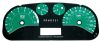 Hummer H3 2006-2009  Green / Green Night Performance Dash Gauges