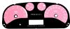 Hummer H3 2006-2009  Pink / White Night Performance Dash Gauges