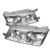 Nissan Sentra 1995-1998 Chrome Euro Crystal Headlights 