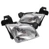 Chevrolet  Venture 1997-2005 Chrome Euro Crystal Headlights 