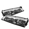 Nissan 240SX 1997-1998 Chrome Euro Crystal Headlights 