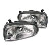 Volkswagen Golf 1993-1998 Chrome Euro Crystal Headlights 