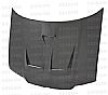 Volkswagen Jetta  2000-2004 Er Style Carbon Fiber Hood