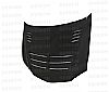 Mitsubishi Lancer Evo Viii / Ix 2003-2007 Ts Style Carbon Fiber Hood