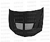 Mitsubishi Lancer Evo Viii / Ix 2003-2007 Tv Style Carbon Fiber Hood