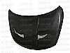 Nissan Versa  2007-2008 Vsii Style Carbon Fiber Hood