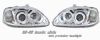 Honda Civic 1999-2000  Chrome W/halo Projector Headlights