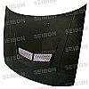 Honda Accord  1990-1993 Vsii Style Carbon Fiber Hood