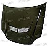 Honda Civic  1996-1998 Vsii Style Carbon Fiber Hood