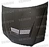 Honda Accord 2dr 1998-2002 Vsii Style Carbon Fiber Hood