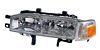 Honda Accord 90-91 Passenger Side Replacement Headlight and Corner Light Combo