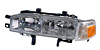 Honda Accord 90-91 Driver Side Replacement Headlight and Corner Light Combo