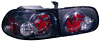 Honda Civic Hatchback 92-95 Black Euro Tail Lights