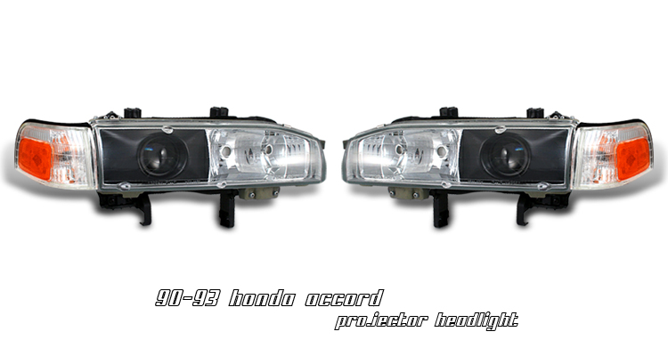 1993 Honda accord projector headlights #4