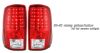 Chevrolet Suburban 2000-2006  Red Led Tail Lights