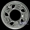 Ford F150 1992-1996 Chrome Wheel Covers, 5 Trapezoid Openings (15