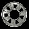 Mazda B Series 2001-2010 Chrome Wheel Covers, 7 Dimple Spokes (15