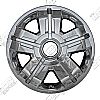 Chevrolet Avalanche  2007-2013 Chrome Wheel Covers, 5 Spk 2-Tone C+s (18" Wheels)